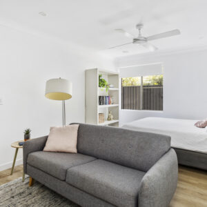 A stylish studio in a garage conversion Burleigh Waters