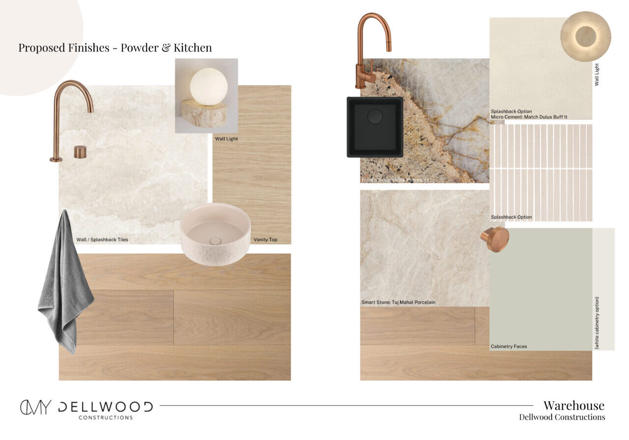 Interior Design Moodboard by CMY Design